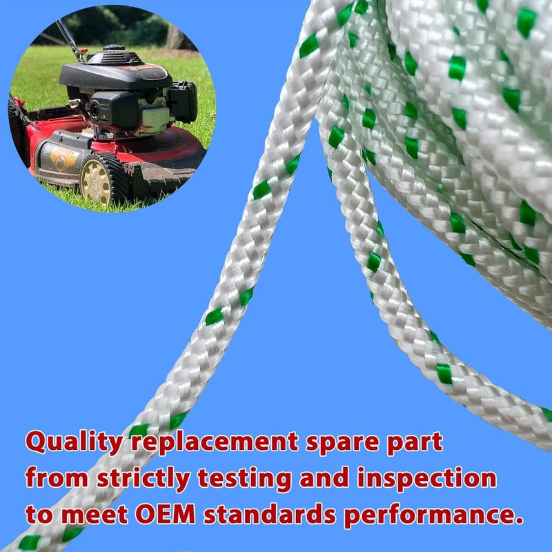 RayTour Replacement Recoil Starter Rope Pull Cord for Craftsman Husqvarna STHIL Sears Poulan Chainsaw Lawn Mower Trimmer Edger Brush Cutter Engine Parts - Image 4